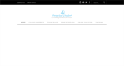 Desktop Screenshot of perpetualstudent.net
